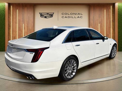 Crystal White Tri-Coat 2019 Cadillac CT6 Luxury