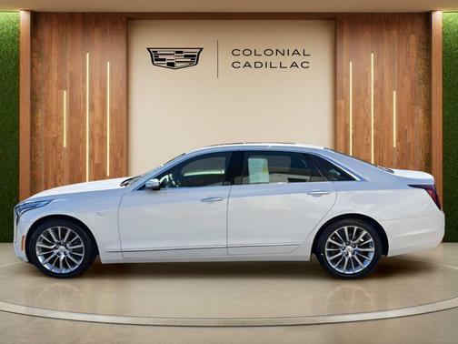 Crystal White Tri-Coat 2019 Cadillac CT6 Luxury