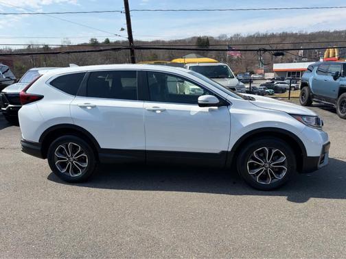 Platinum White Pearl 2021 Honda CR-V EX-L