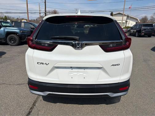 Platinum White Pearl 2021 Honda CR-V EX-L