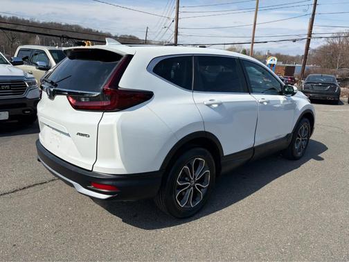 Platinum White Pearl 2021 Honda CR-V EX-L