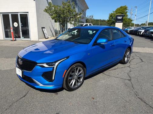 Coastal Blue Metallic 2026 Cadillac CT4 Sport