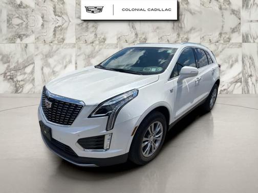 Crystal White Tri-Coat 2023 Cadillac XT5 Premium Luxury