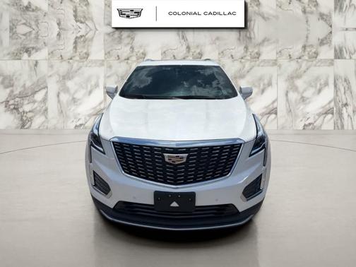 Crystal White Tri-Coat 2023 Cadillac XT5 Premium Luxury