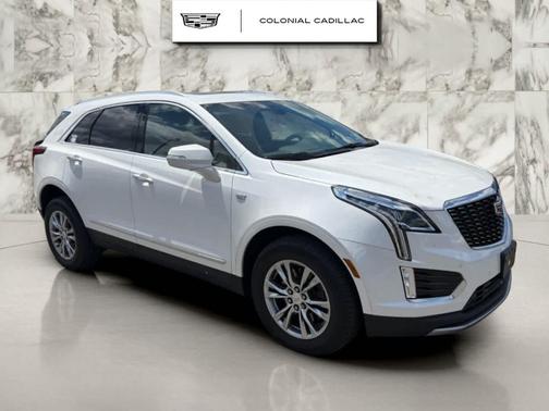 Crystal White Tri-Coat 2023 Cadillac XT5 Premium Luxury