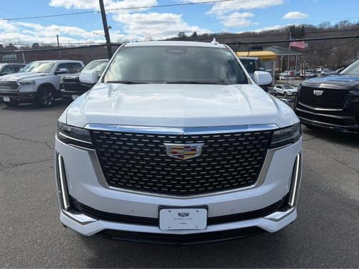 Crystal White Tri-Coat 2022 Cadillac Escalade Premium Luxury