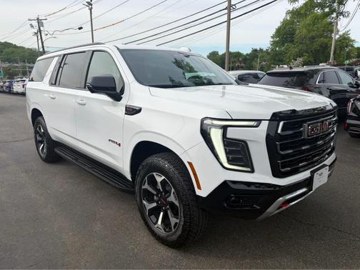 Summit White 2026 GMC Yukon XL AT4