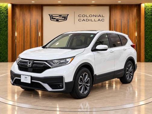 Platinum White Pearl 2021 Honda CR-V EX