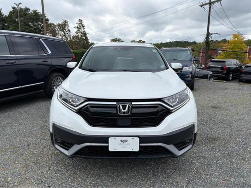 Platinum White Pearl 2021 Honda CR-V EX