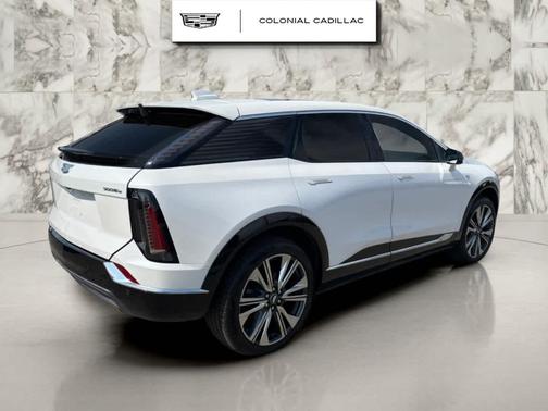 Crystal White Tri-Coat 2025 Cadillac OPTIQ Luxury