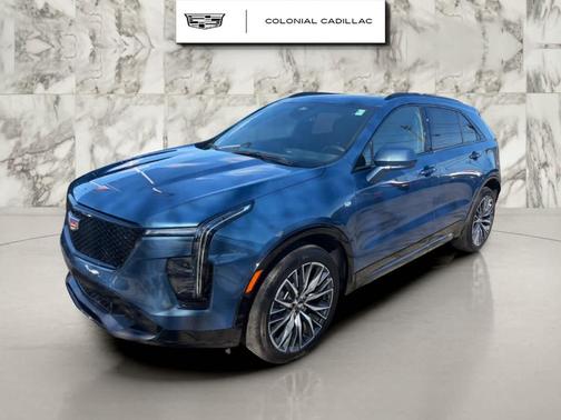Deep Sea Metallic 2024 Cadillac XT4 Sport