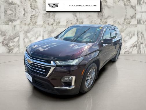 Black Cherry Metallic 2023 Chevrolet Traverse LT Leather