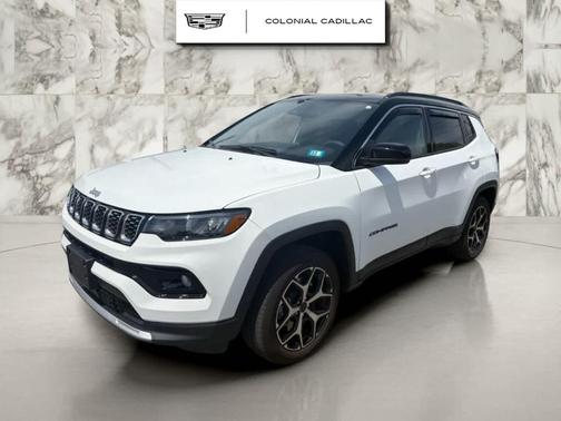 Bright White Clearcoat 2025 Jeep Compass Limited