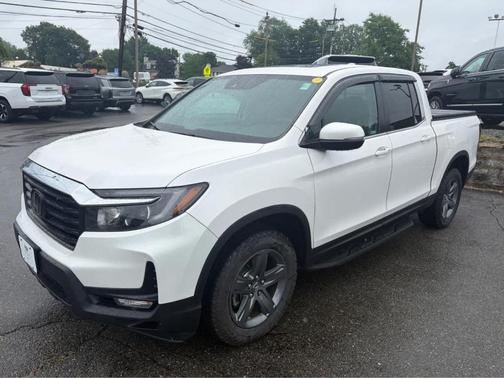 Platinum White Pearl 2023 Honda Ridgeline RTL