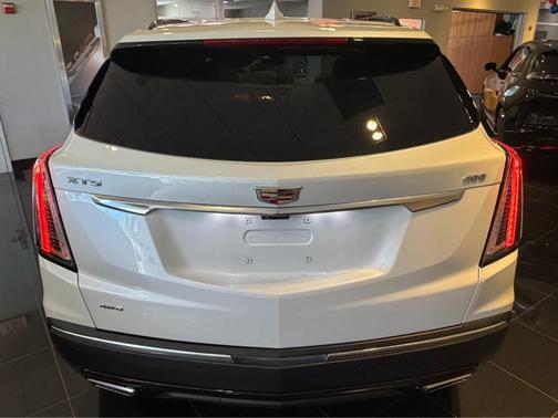 Crystal White Tri-Coat 2025 Cadillac XT5 Sport