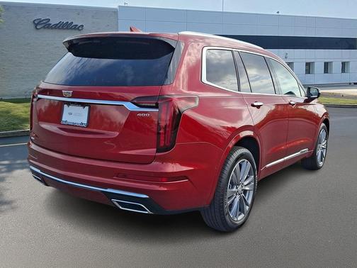 Radiant Red Tintcoat 2024 Cadillac XT6 Premium Luxury AWD