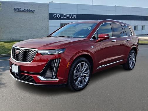 Radiant Red Tintcoat 2024 Cadillac XT6 Premium Luxury AWD