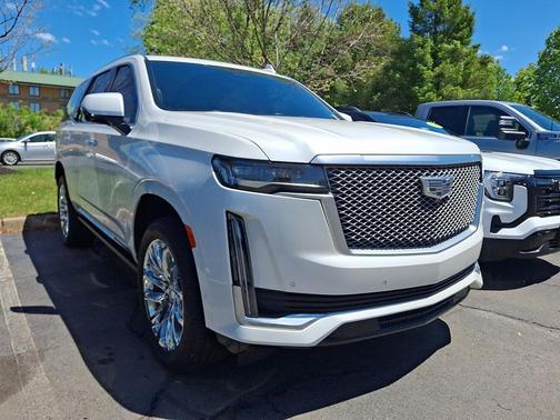 Crystal White Tricoat 2023 Cadillac Escalade Premium Luxury