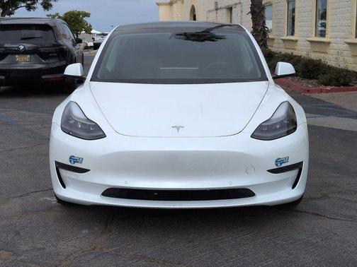 Pearl White Multi 2021 Tesla Model 3 Standard Range Plus
