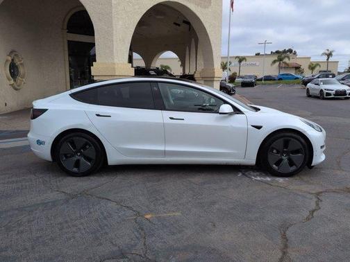 Pearl White Multi 2021 Tesla Model 3 Standard Range Plus