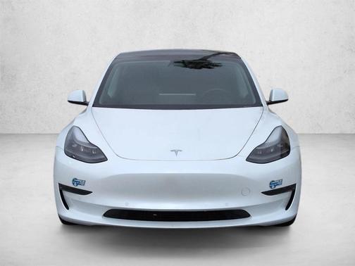Pearl White Multi 2021 Tesla Model 3 Standard Range Plus