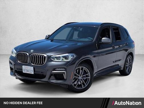Dark Graphite Metallic 2020 BMW X3 M40i