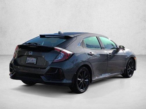 Gray 2020 Honda Civic EX