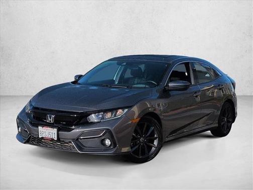 Gray 2020 Honda Civic EX