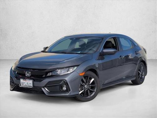 Gray 2020 Honda Civic EX
