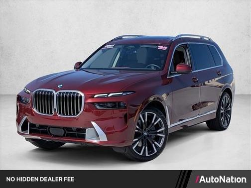 Aventurin Red Metallic 2025 BMW X7 xDrive40i
