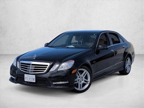 Black 2012 Mercedes-Benz E-Class E 350 4MATIC