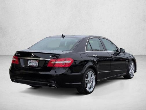 Black 2012 Mercedes-Benz E-Class E 350 4MATIC