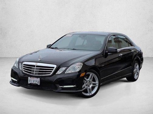 Black 2012 Mercedes-Benz E-Class E 350 4MATIC
