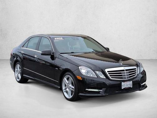 Black 2012 Mercedes-Benz E-Class E 350 4MATIC