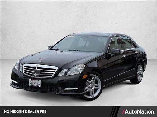 Black 2012 Mercedes-Benz E-Class E 350 4MATIC