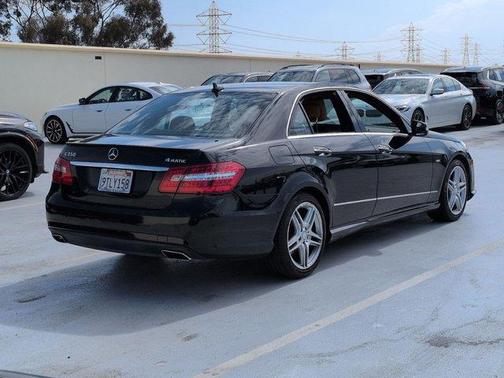 Black 2012 Mercedes-Benz E-Class E 350 4MATIC