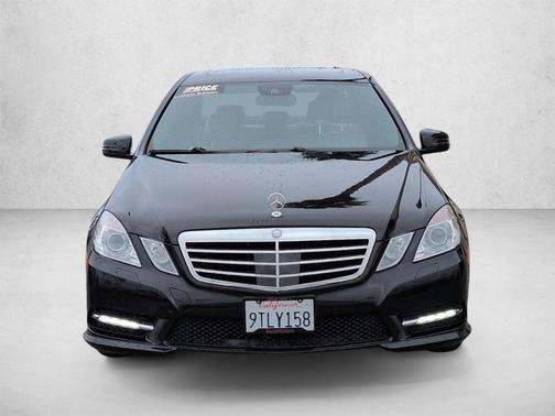 Black 2012 Mercedes-Benz E-Class E 350 4MATIC