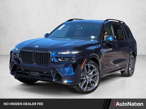 Tanzanite Blue II Metallic 2026 BMW X7 xDrive40i