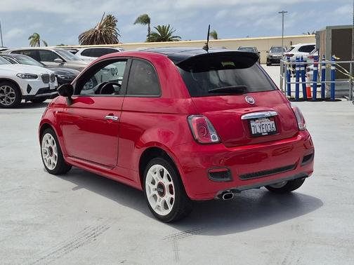 Rosso 2013 FIAT 500 Sport