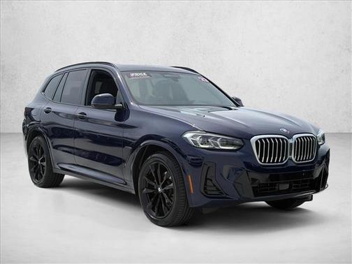 Tanzanite Blue II Metallic 2023 BMW X3 sDrive30i