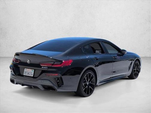 Black Sapphire Metallic 2024 BMW 840 Gran Coupe i