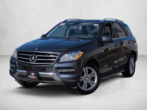 Black 2015 Mercedes-Benz M-Class ML 350