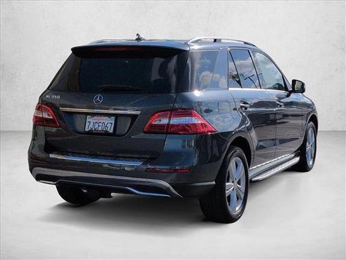 Black 2015 Mercedes-Benz M-Class ML 350