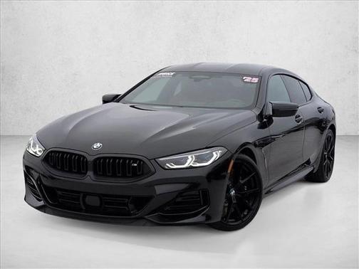 Black Sapphire Metallic 2025 BMW M850 Gran Coupe i xDrive