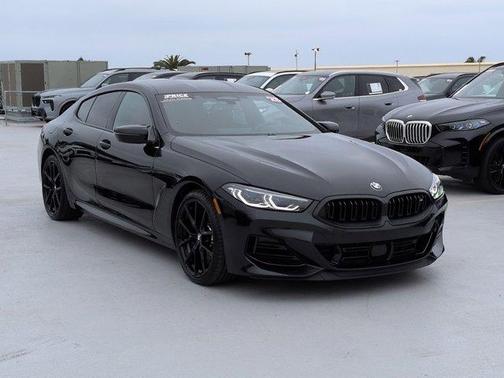 Black Sapphire Metallic 2025 BMW M850 Gran Coupe i xDrive