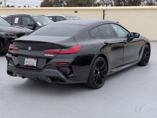 Black Sapphire Metallic 2025 BMW M850 Gran Coupe i xDrive