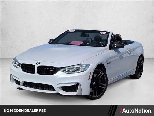 White 2015 BMW M4 Base