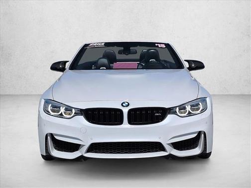 White 2015 BMW M4 Base