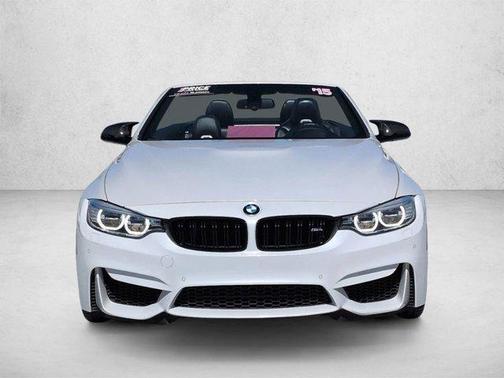 White 2015 BMW M4 Base