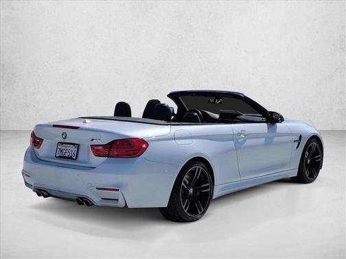 White 2015 BMW M4 Base